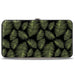 Hinged Wallet - Primitive Sponge Pose Leaves Black Green Hinged Wallets Nickelodeon