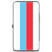 Hinged Wallet - Mocking SpongeBob Pose Stripe White Blue Red White Hinged Wallets Nickelodeon