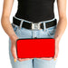 Hinged Wallet - Plain Red Hinged Wallets Buckle-Down