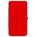 Hinged Wallet - Plain Red Hinged Wallets Buckle-Down