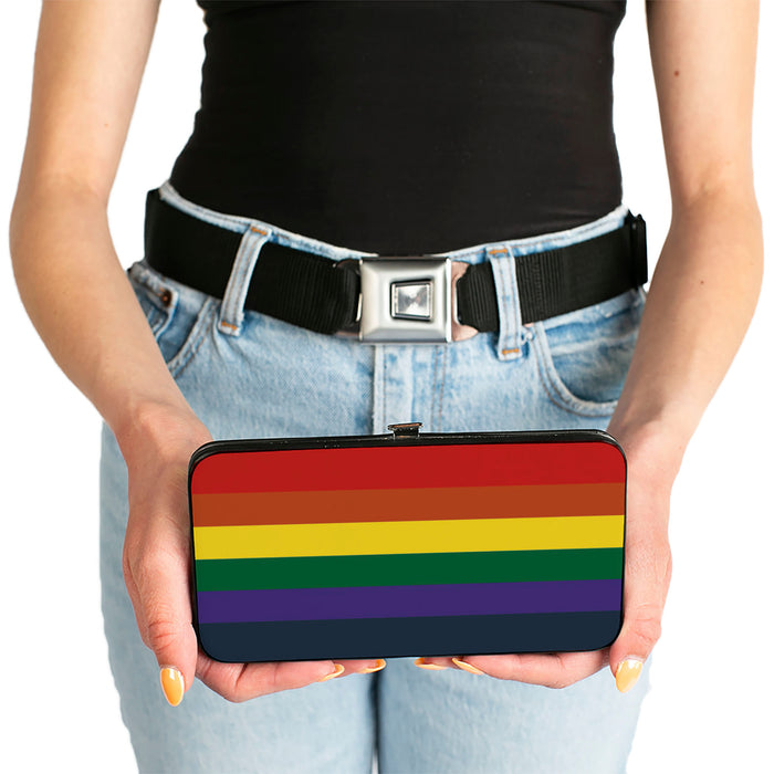 Hinged Wallet - Rainbow Hinged Wallets Buckle-Down