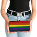 Hinged Wallet - Rainbow Hinged Wallets Buckle-Down