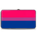 Hinged Wallet - Flag Bisexual Pink Purple Blue Hinged Wallets Buckle-Down