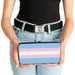 Hinged Wallet - Flag Transgender Baby Blue Baby Pink White Hinged Wallets Buckle-Down