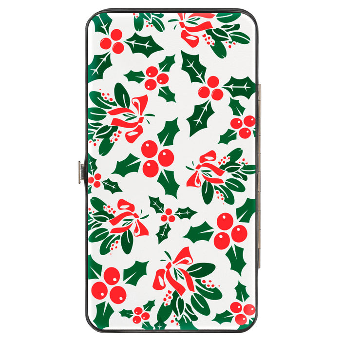 Hinged Wallet - Holly & Mistletoe Hinged Wallets Buckle-Down