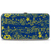 Hinged Wallet - HARMONY BALANCE LIFE Icons Collage Blue/Yellow Hinged Wallets Buckle-Down