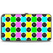 Hinged Wallet - Smiley Sad Face Checker Multi Color/White Hinged Wallets Buckle-Down