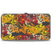 Hinged Wallet - Swirl Mix Gray/Multi Color Hinged Wallets Buckle-Down