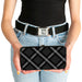 Hinged Wallet - Buffalo Plaid X Charcoal Black Gray Hinged Wallets Buckle-Down