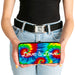 Hinged Wallet - LOVE IS LOVE BD Tie Dye White Hinged Wallets Buckle-Down