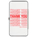 Hinged Wallet - THANK YOU HAVE A NICE DAY Bag Print White Red Hinged Wallets Buckle-Down