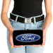 Hinged Wallet - Ford Oval Logo CENTERED Hinged Wallets Ford