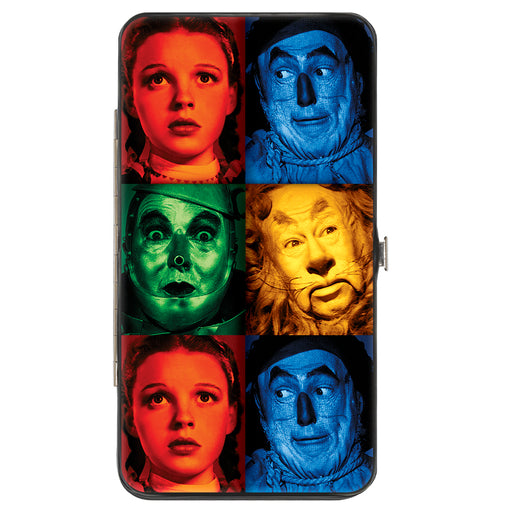 Hinged Wallet - The Wizard of Oz Character Pose Blocks Multi Color Hinged Wallets Warner Bros. Movies   