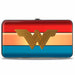 Hinged Wallet - Wonder Woman 2017 Icon Stripe Red Golds Blue Hinged Wallets DC Comics