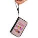 PU Zip Around Wallet Rectangle - Candy Land NOM NOM NOM Characters and Candy Pinks Clutch Zip Around Wallets Hasbro   