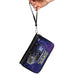 Women's PU Zip Around Wallet Rectangle - Onward Barley Lightfoot's van Guinevere Galaxy Purples Clutch Zip Around Wallets Disney   