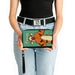 Women's PU Zip Around Wallet Rectangle - Winne the Pooh Tigger Smiling FUNNY Pose Clutch Zip Around Wallets Disney   