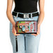 PU Zip Around Wallet Rectangle - Disney Chip n' Dale Movie Poster Clutch Zip Around Wallets Disney   