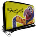 PU Zip Around Wallet Rectangle - The Muppets THE GREAT GONZO Portrait Pose Yellow Clutch Zip Around Wallets Disney   