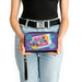 PU Zip Around Wallet Rectangle - Furby Furbmoji BFFs Pose and Quotes Purple/Multi Color Clutch Zip Around Wallets Hasbro   