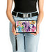 PU Zip Around Wallet Rectangle - My Little Pony Mane Six and Spike Group Pose White Clutch Zip Around Wallets Hasbro   