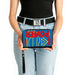 Women's PU Zip Around Wallet Rectangle - Superman Shield FIND YOUR POWER Blue Yellow Red Clutch Zip Around Wallets DC Comics   