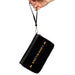 Women's PU Zip Around Wallet Rectangle - LOVE IS LOVE Heart Black Rainbow Clutch Zip Around Wallets Buckle-Down   