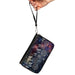 PU Zip Around Wallet Rectangle - Dream Catcher Galaxy/White Clutch Zip Around Wallets Buckle-Down   