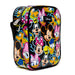 Disney Bag, Cross Body, Disney Sensational Six Expressions Scattered Multi Color, Vegan Leather Crossbody Bags Disney   
