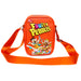 The Flintstones Bag, Cross Body, Fruity Pebbles Fred and Barney Cereal Box Replica, Bright Red, Vegan Leather Crossbody Bags The Flintstones   