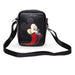 Disney Bag, Cross Body, Halloween Mickey Mouse and Pluto Dracula Poses Black, Vegan Leather Crossbody Bags Disney   