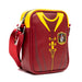 The Wizarding World of Harry Potter Vegan Leather Crossbody Bag with Adjustable Straps, Hogwarts Gryffindor Quidditch Uniform Crossbody Bags The Wizarding World of Harry Potter   