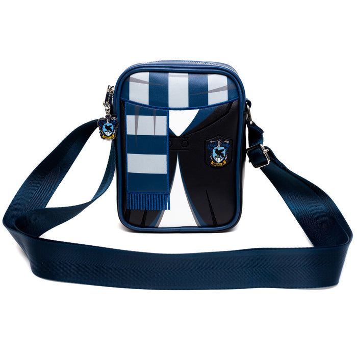 The Wizarding World of Harry Potter Bag, Cross Body, Harry Potter Hogwarts School Ravenclaw Uniform Embroidered, Vegan Leather Crossbody Bags The Wizarding World of Harry Potter   