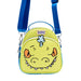 Nickelodeon Vegan Leather Cross Body Bag, Rugrats Reptar Character Close Up Applique with Rawr Text Crossbody Bags Nickelodeon   