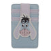 Disney Vegan Leather Wallet, ID Card Holder, Winnie the Pooh Eeyore Face Lavender Light Blue Mini ID Wallets Disney   