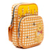 Disney Vegan Leather Crossbody bag with Adjustable Straps, Winnie the Pooh Hunny Pot Pose with Honey Drip Gingham White/Golden Yellow, 5.5" x 8.5" Crossbody Bags Disney   