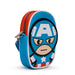 Marvel Comics Bag, Cross Body, Kawaii Captain America Character Close Up with Face Applique, Vegan Leather Crossbody Bags Marvel Comics   