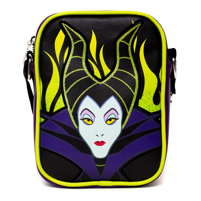 Disney Bag and Wallet Combo, Sleeping Beauty Maleficent Pose Close Up, —  Buckle-Down