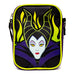 Disney Bag and Wallet Combo, Sleeping Beauty Maleficent Pose Close Up, Vegan Leather Crossbody Bags Disney   