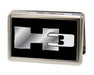 Business Card Holder - LARGE - H3 FCG Black/Silver Logo Metal ID Cases GM General Motors   