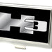 Business Card Holder - SMALL - H3 FCG Black/Silver Logo Business Card Holders GM General Motors   