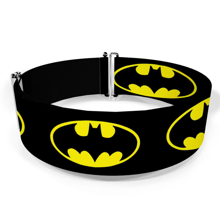 Buckle-Down Batman Shield Yellow Pet Collar - Small