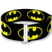 Cinch Waist Belt - Batman Shield-2 Black Yellow Womens Cinch Waist Belts DC Comics   