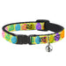 Breakaway Cat Collar with Bell - Easter Eggs Decorated Eggs Yellow/Multi Color Breakaway Cat Collars Buckle-Down   