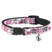 Breakaway Cat Collar with Bell - The Fairly OddParents Cosmo and Wanda Wish Poses Pink Breakaway Cat Collars Nickelodeon   