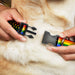 Plastic Clip Collar - Flag American Pride Rainbow/Black Plastic Clip Collars Buckle-Down   