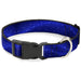 Plastic Clip Collar - Galaxy Arch Blues/White Plastic Clip Collars Buckle-Down   