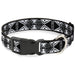 Plastic Clip Collar - Tribal1 Black/White Plastic Clip Collars Buckle-Down   