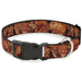 Plastic Clip Collar - Vivid Hot Wings Stacked Plastic Clip Collars Buckle-Down   