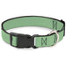 Plastic Clip Collar - Solid Rainforest Green Plastic Clip Collars Buckle-Down   